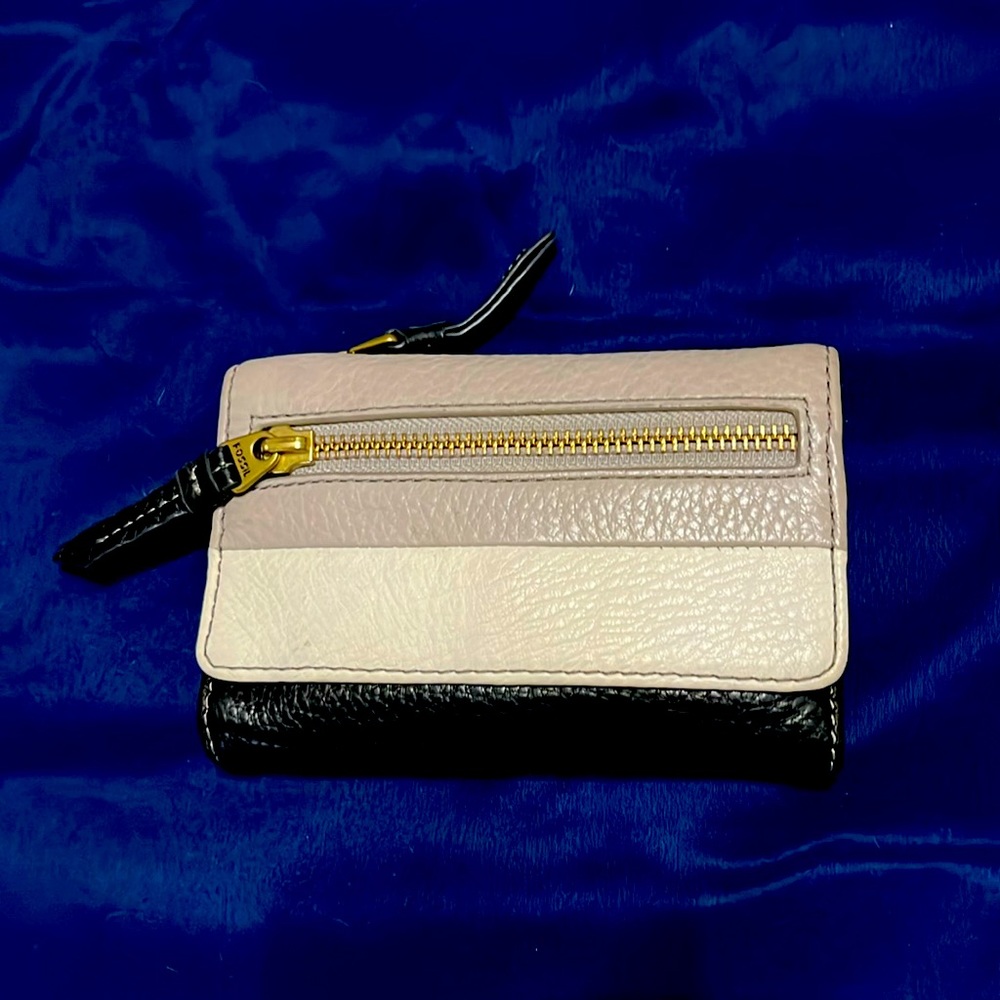 Fossil leather wallet